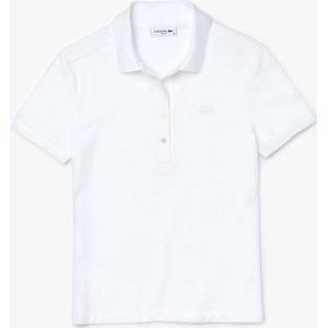 Lacoste Dames Poloshirt - White - Maat 38