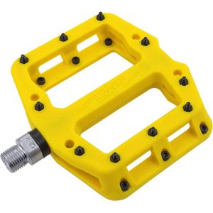 Fietspedalen Links en Rechts 3 Lagers 1,4cm - Fietspedaal - Mountainbike-pedalen Zeer Sterk - Antislip Fietspedalen voor Road BMX, MTB, Fixie, Flatbike etc - Geel