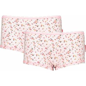 Claesen's® - Meisjes Hipster 2-pack Flower - Flower - 95% Katoen - 5% Lycra