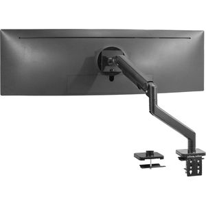 Aluminium Gaming Monitorarm voor Ultrawide Schermen tot 49"" - In hoogte verstelbare Desk Mount