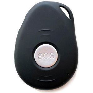 SOS tracker Apache GPS Guard, real-time tracking en SOS noodknop, inclusief docking, zwart, 2G ondersteuning