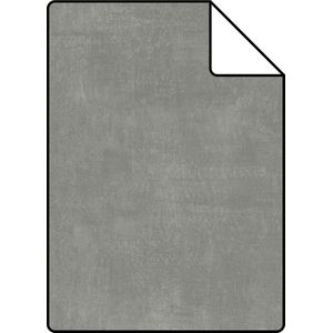 Proefstaal ESTAhome behang betonlook donkergrijs - 26,5 x 21 cm - 139021-S