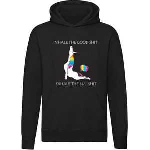 UNICORN | eenhoorn | scheet | grappig | regenboog | poep | stinkie | bah | Unisex | Trui | Sweater | Capuchon