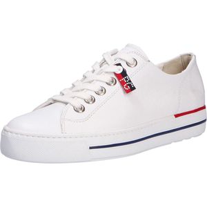 Paul Green 4760 - Volwassenen Lage sneakersPopulaire damesschoenen - Kleur: Wit/beige - Maat: 40.5