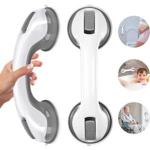 2 Pcs Suction Cup Handles for Seniors - Shower and Toilet Support for Kids and Seniors