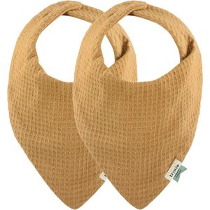 Trixie Bandana Slabbertjes set van 2 Cocoon Caramel