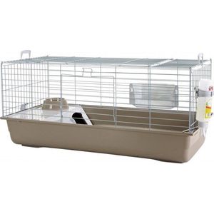 Hamsterkooi Nero 3 Luxe - Zilver/grijs