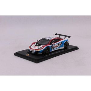 De 1:43 gegoten modelauto van het McLaren MP4-12C GT Russian Team #82 van de 24H Spa 2014. De rijders waren Alexei Vasiliev/ Kazimieras Vasiliauskas/ Marko Asmer en Florian Spengler. Dit schaalmodel is gelimiteerd op 500 stuks. De f