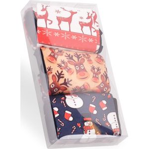 Set Kerstsokken, Sokkenset, Sokken, Kerstcadeauset, Unisex Trendy Sokken, Christmas Sock Gift - Set:002, Maat :37-43
