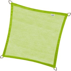 Nesling Coolfit schaduwdoek vierkant, 360x360cm, Lime Groen