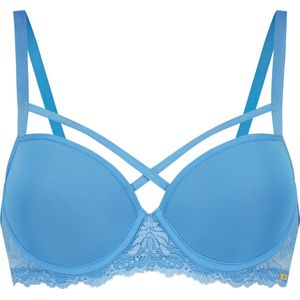 Sapph - Voorgevormde bh - Straps boven cups - Fabulous - Blauw - 80F