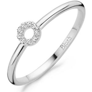 Blush Dames Ring Goud - Witgoudkleurig - 17.25 mm /  maat 54