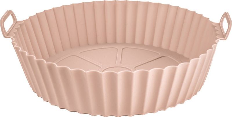 JAP Siliconen bakvormen airfryer en oven bakjes - Heteluchtfriteuse XXL, XL accessoires - Cakevorm mand rond