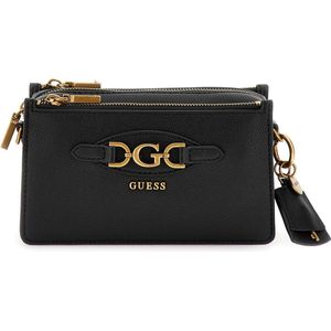 Guess Malva Status Crossbody Dames Tas - Zwart - One Size