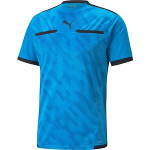 Puma Teamliga Scheidsrechtersshirt Korte Mouw Heren - Azuurblauw | Maat: L