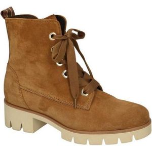 Gabor - Dames - camel - Veterboots - maat 37.5