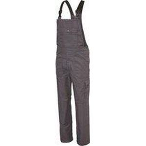 Ultimate Workwear - Amerikaanse Overall WANGEN (tuinbroek, BIB, bretelbroek) - polyester/katoen 245g/m2- Donker Grijs
