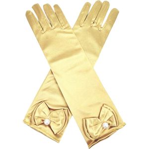 Het Betere Merk - Speelgoed meisjes - voor bij je prinsessenjurk - Gouden handschoenen voor bij je Prinsessenjurk - prinsessen verkleedkleding
