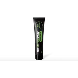 NoTattooPain® Green 80% - Tattoo crème - Verdovende Tattoo Crème - Verdovende Crème voor PMU - Laseren zonder pijn