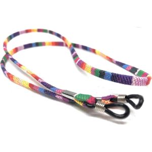 CHPN - Brillenkoord - Brilkoord - Multicolor - Universeel - Koord voor Bril - Brillentouw - Bril accessoire - Koordje - Brildrager - Koordje met dessin
