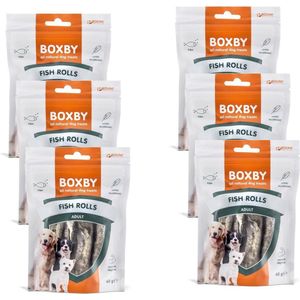 Proline Boxby Fish Rolls Vis- Hondensnacks -6 x 60 g