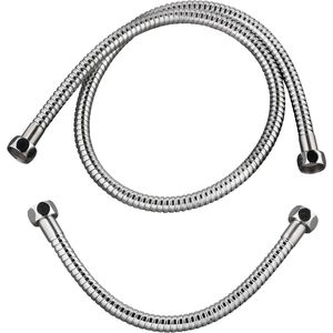 Verchroomde Doucheslang - 1 m en 30 cm - Hoge Weerstand - 1 stuk