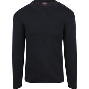 Armor-Lux Marin Goulenez Trui Merinowol Navy - Maat L - Heren - Pullovers