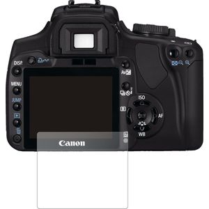 dipos I 2x Pantserfolie mat geschikt voor Canon EOS 400D Beschermfolie 9H screen-protector