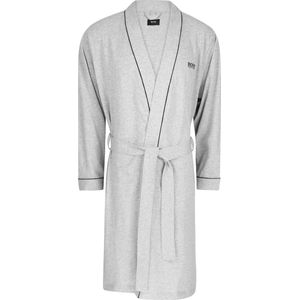 HUGO BOSS heren ochtendjas (dun) - kimono - grijs - Maat: M