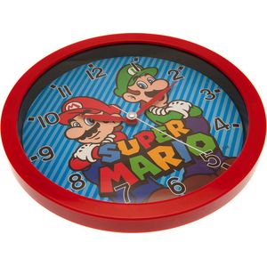 SUPER MARIO - Wall Clock - Wandklok - 24cm