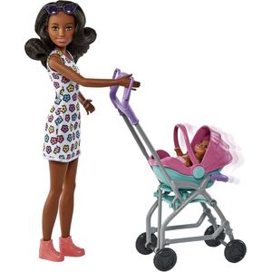 Barbie Skipper Babysitter - Met barbiepop