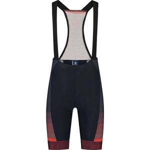 Rogelli Hero II Korte Fietsbroek - Met Bretels - Heren - Rood, Bordeaux, Zwart - Maat XL