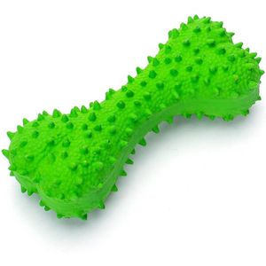 Nobleza Hondenspeelgoed - Latex Kauwbotje hond - Kauwspeelgoed - rubber botje - Groen
