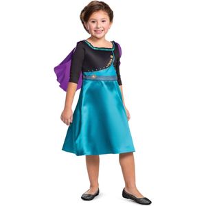 DISNEY - FROZEN 2, Koningin Anna Basic Plus , Maat S (5 - 6 jaar), Meisjes