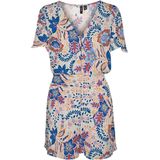 VERO MODA VMMENNY V-NECK SS PLAYSUIT WWN GA Dames Jumpsuit - Maat M