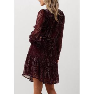 Moliin Franceska Jurken Dames - Kleedje - Rok - Jurk - Bordeaux - Maat S