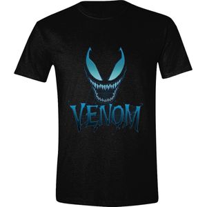 Marvel - Venom Blue Web Face T-Shirt - XX-Large