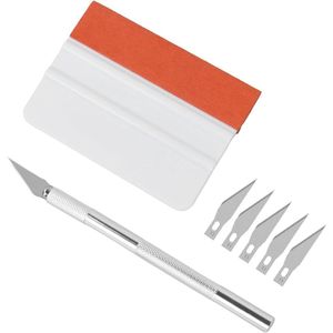 Window Film Tools Voor Behangpapier Vinyl Wrakel Vilt Kit
