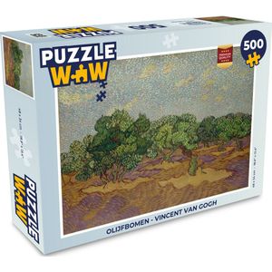 Puzzel Olijfbomen - Vincent van Gogh - Legpuzzel - Puzzel 500 stukjes