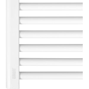 Aquamarin - Badkamerradiator - 1200 x 600mm - Wit - zijkant