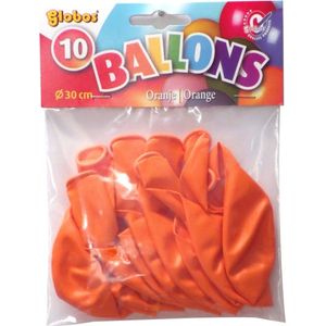 Globos Ballonnen 10 Stuks Oranje