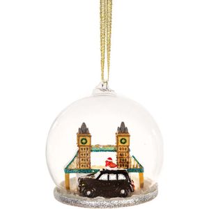 London brug en taxi kerstbal - Sass & Belle