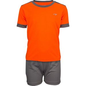 Avento Sportset Madrid - Junior - Fluororanje/Antraciet - 128