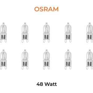 Osram - G9 - 48Watt (vervangt 60W) - Halogeen lamp - Helder - 740 Lumen - Dimbaar - 10 STUK(S)