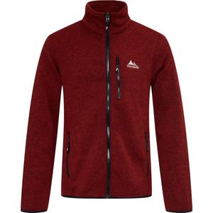Nordberg Frank Fleece Vest - Heren - Bordeaux Melange - Maat 3XL