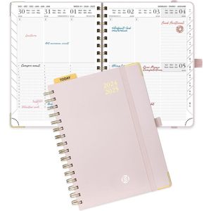 Equivera Weekplanner 2025 - Weekly Planner - Agenda - Kalender - Maandplanner - Famillieplanner