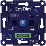 LED dimmer 0-300 Watt Fase aan- en afsnijding ECO-DIM.01