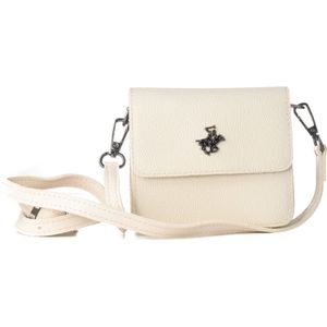 Handtas Dames Beverly Hills Polo Club 2021-WHITE Wit 11 x 13 x 5 cm