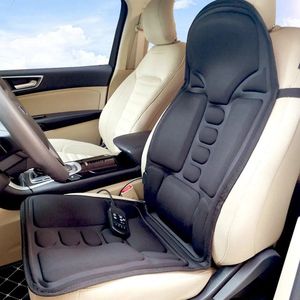 2 in 1 Massage & Warmte kussen - Massagekussen auto of thuis - 12V & 220V infrarood Massagekussen - Rug nek schouders dijen billen - stoelverwarming -Shiatsu massagepunten
