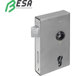 AMF 14340 poortslot met huis 140U-34PZW Voorplaat: 28,5mm
